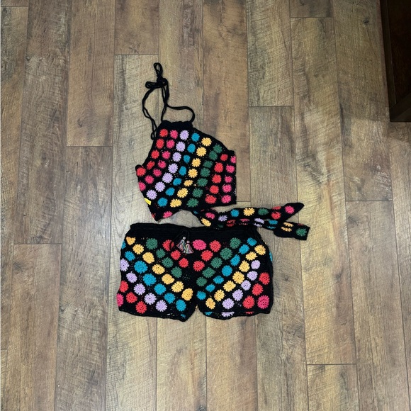 Agua Bendita Spritz Crochet Two-Piece - Picture 4 of 4